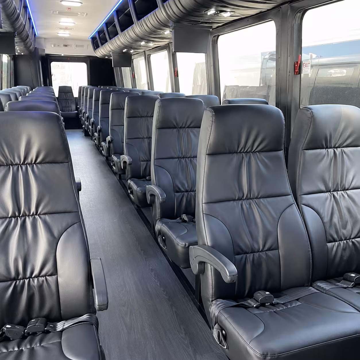 new haven parking shuttle and park and ride bus rentals